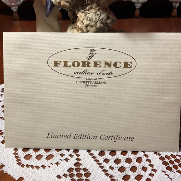 Florence Giuseppe Armani Art Figurine - Picture 12 of 16